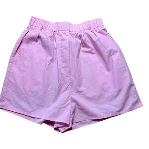 Sophie Rue Pink Cotton Shorts Size Medium